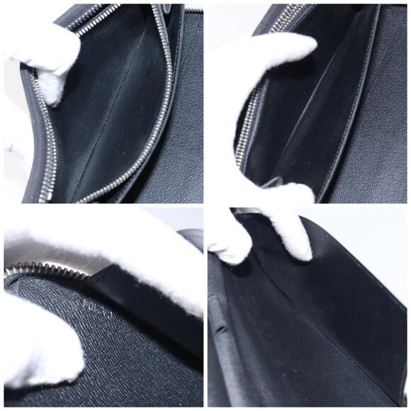 LOUIS VUITTON Epi Zippy Organizer Long Wallet Black M63852 LV Auth 133006 - Picture 15 of 16